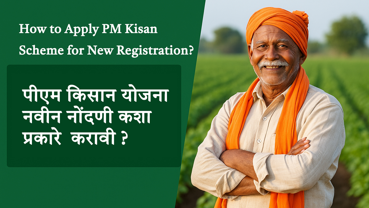 How to Apply PM Kisan Scheme for New Registration?